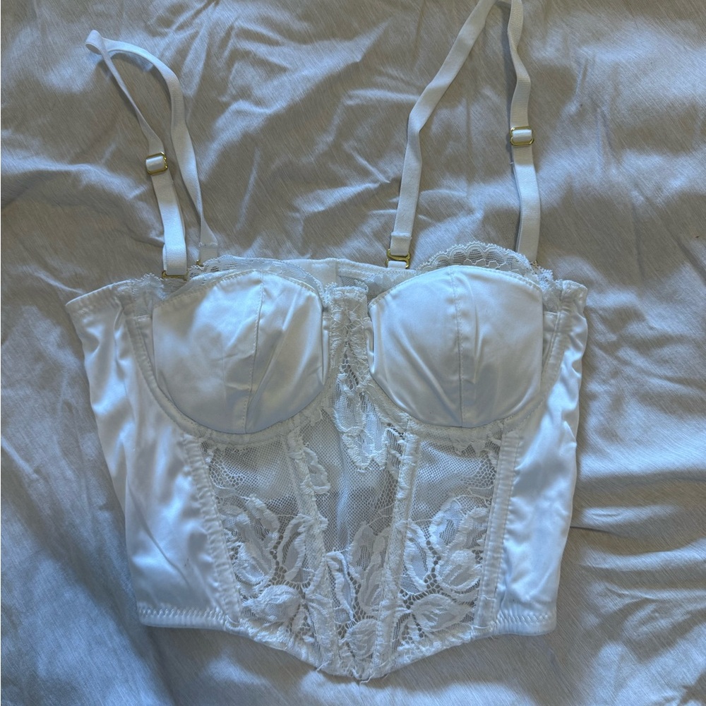 White Corset Top